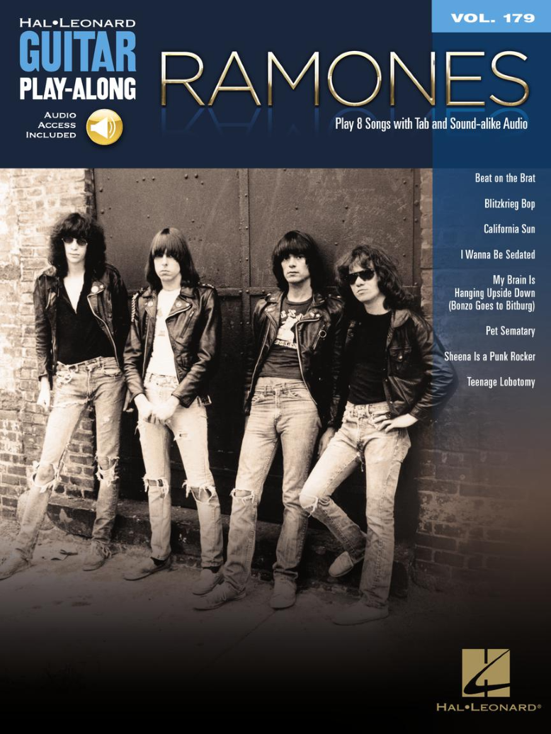Ramones Guitar Play Along Volume 179 Tab