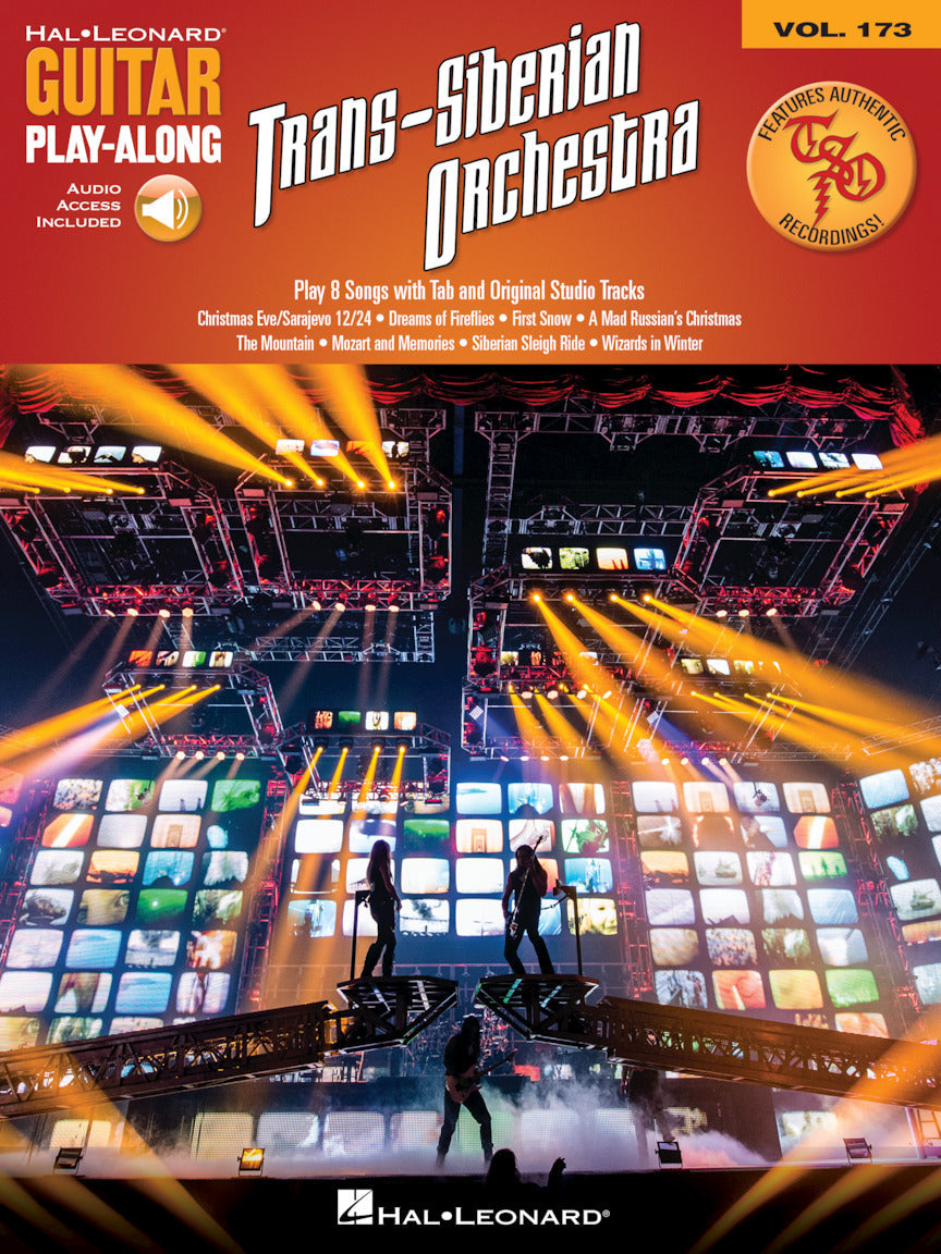 Trans Siberian Orchestra Guitar Play Along Volume 173 Bk/Ola