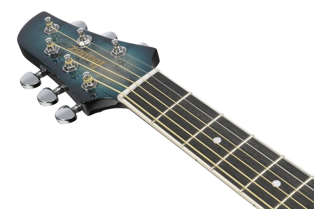 Ibanez TCY10PA Electric Acoustic Guitar in Cosmic Blue Starburst High Gloss