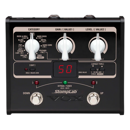 Vox StompLab 1G Guitar Multi Effects Pedal