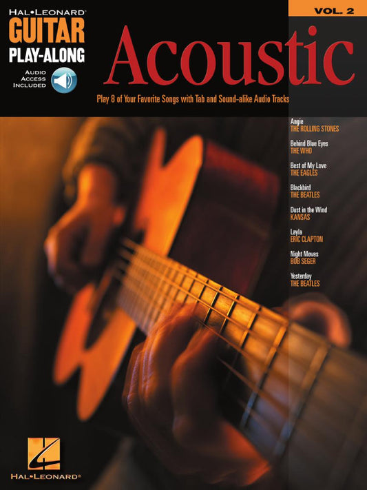 Acoustic Guitar Play Along Volume 2 Bk/Ola