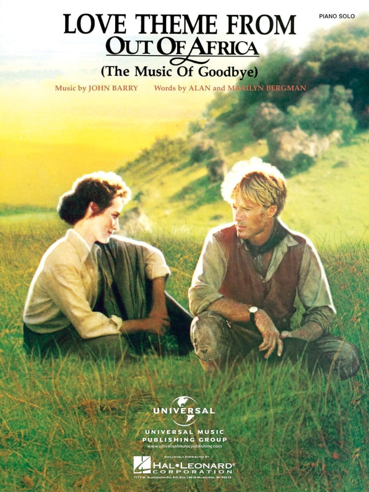Love Theme from Out of Africa S/S PIANO SOLO