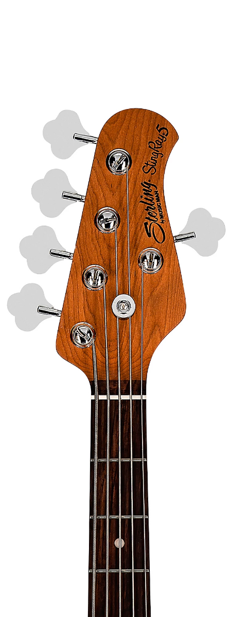 Sterling by Music Man StingRay 5 RAY35 Bass in 3 Tone Sunburst