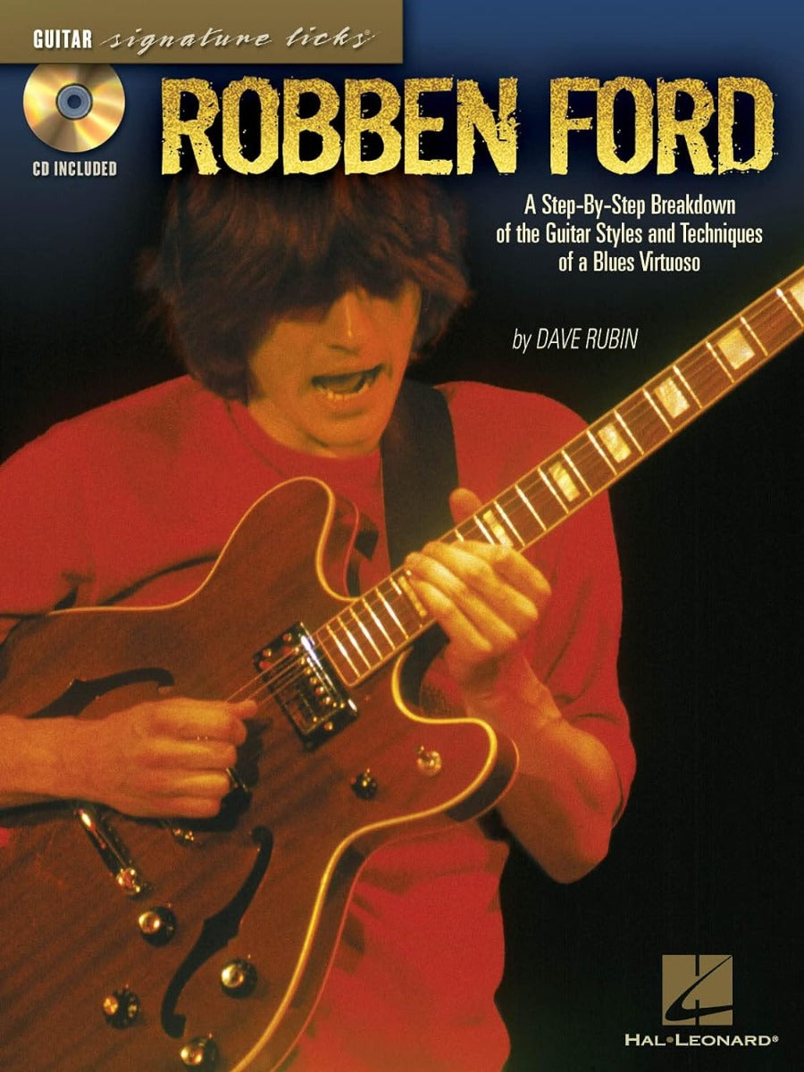 Robben Ford Guitar Signature Licks Bk/Cd