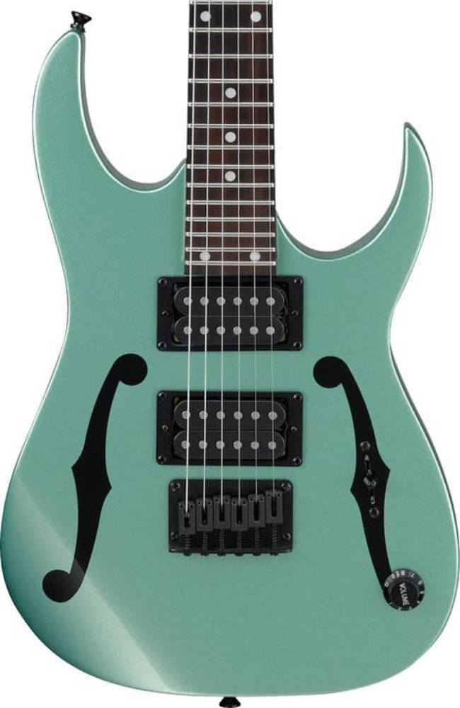 Ibanez PGMM21 MGN Electric Guitar in Metallic Light Green
