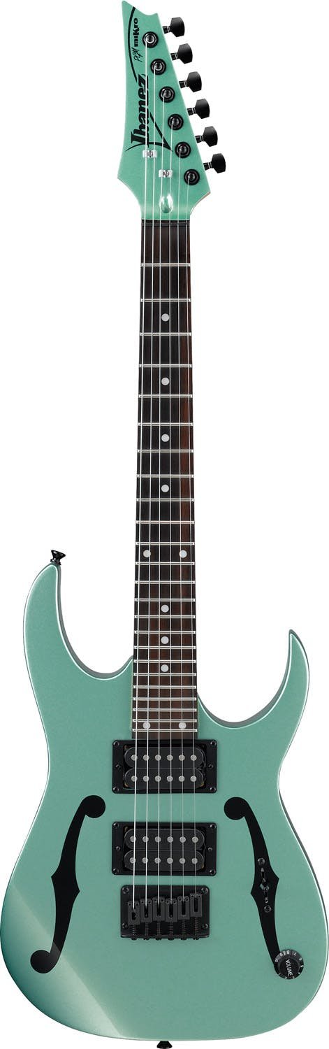 Ibanez PGMM21 MGN Electric Guitar in Metallic Light Green