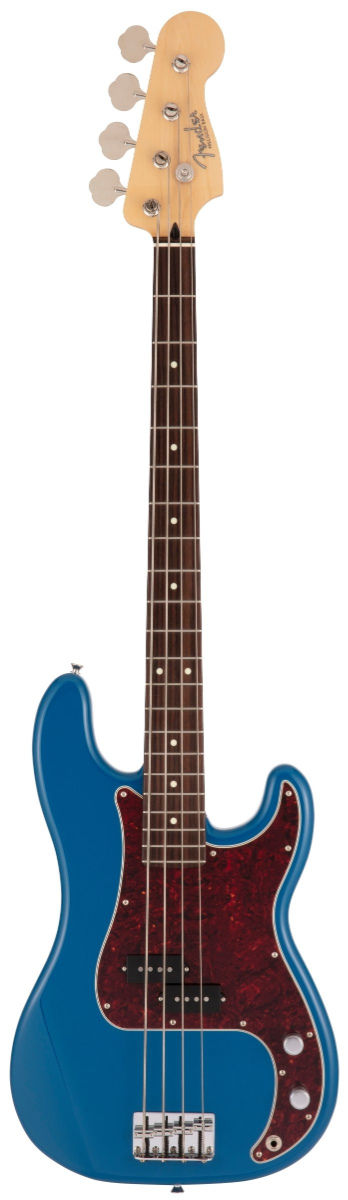 Fender Made in Japan Hybrid II P Bass, Rosewood Fingerboard in Forest Blue