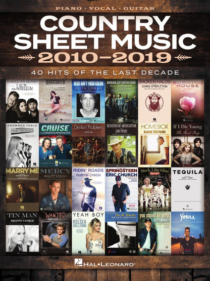 Country Sheet Music 2010-2019 PVG