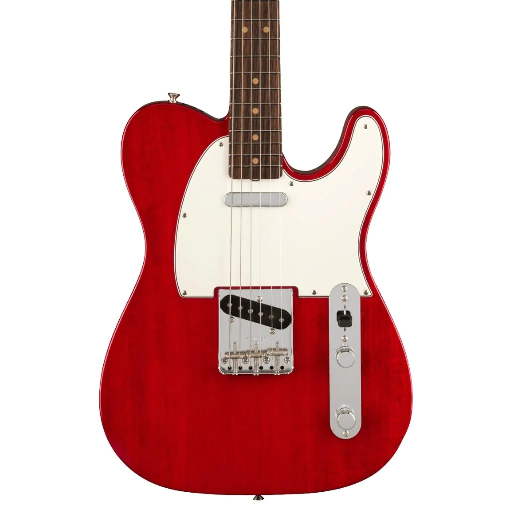 Fender American Vintage II 1963 Telecaster, Rosewood Fingerboard in Crimson Red Transparent