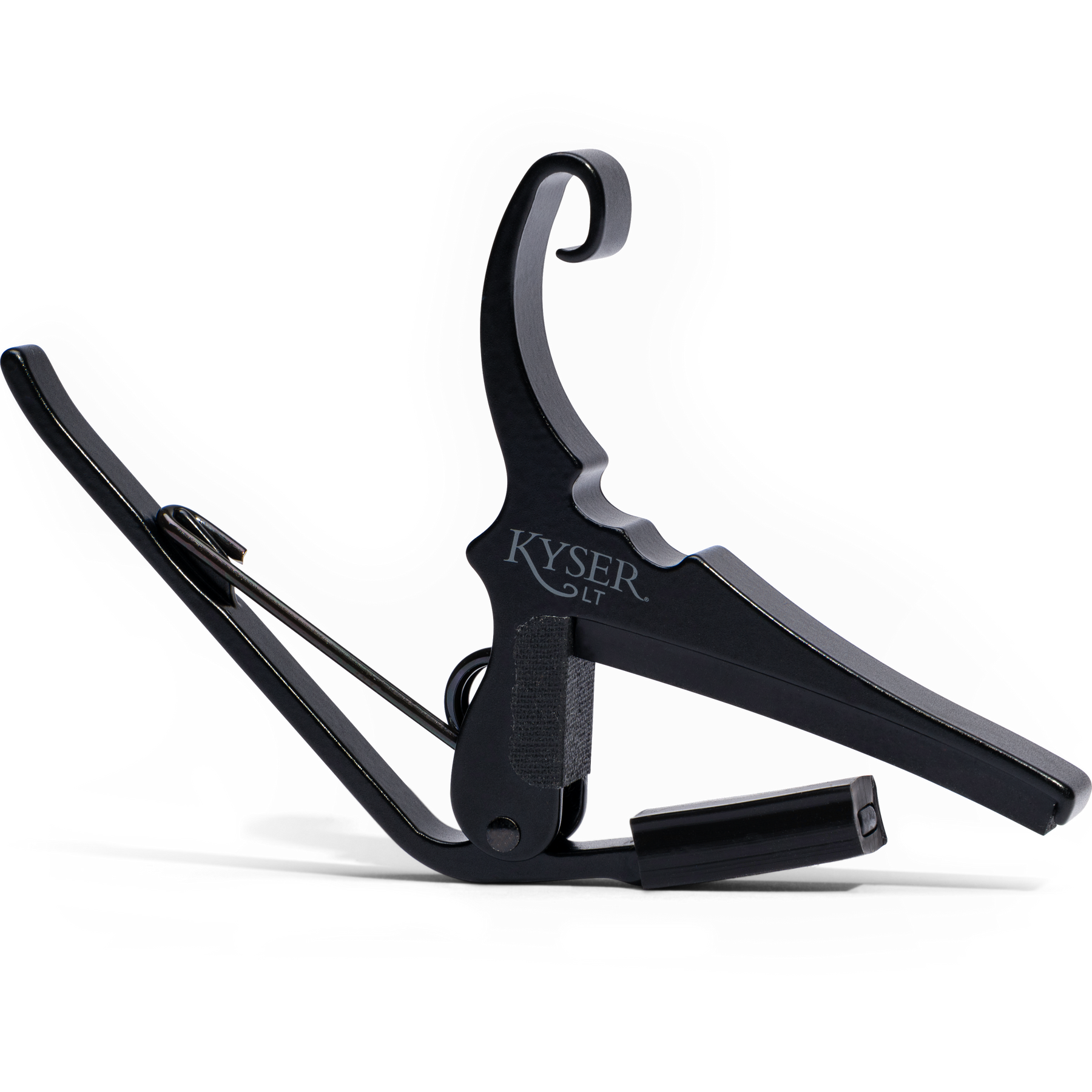 Kyser Quick Change Low Tension Acoustic Guitar Capo in Matte Black