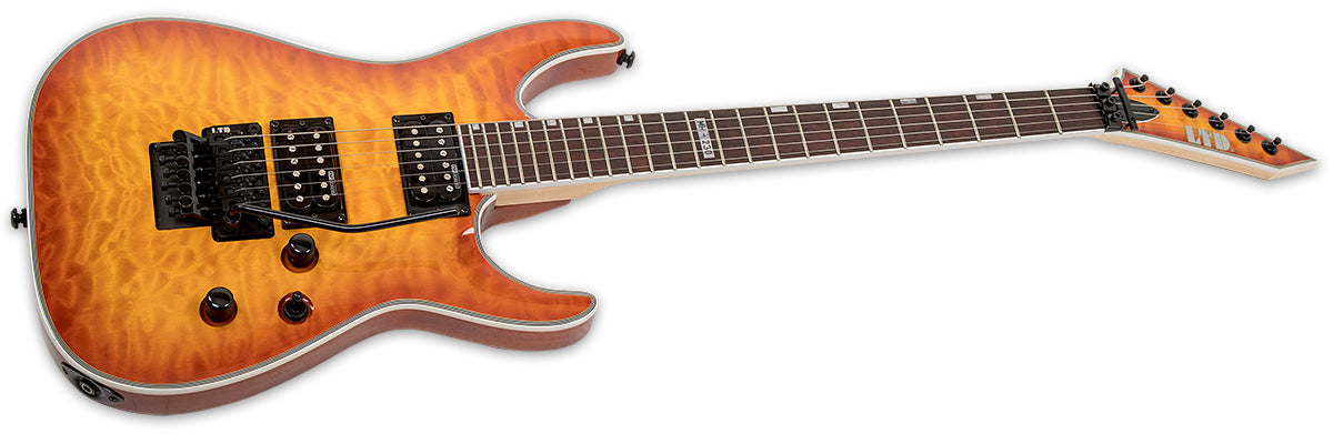 ESP LTD MH 230QM in Amber Sunburst