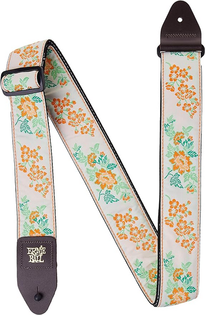 Ernie Ball Classis Jacquard Guitar Or Bass Strap in Alpine Meadow
