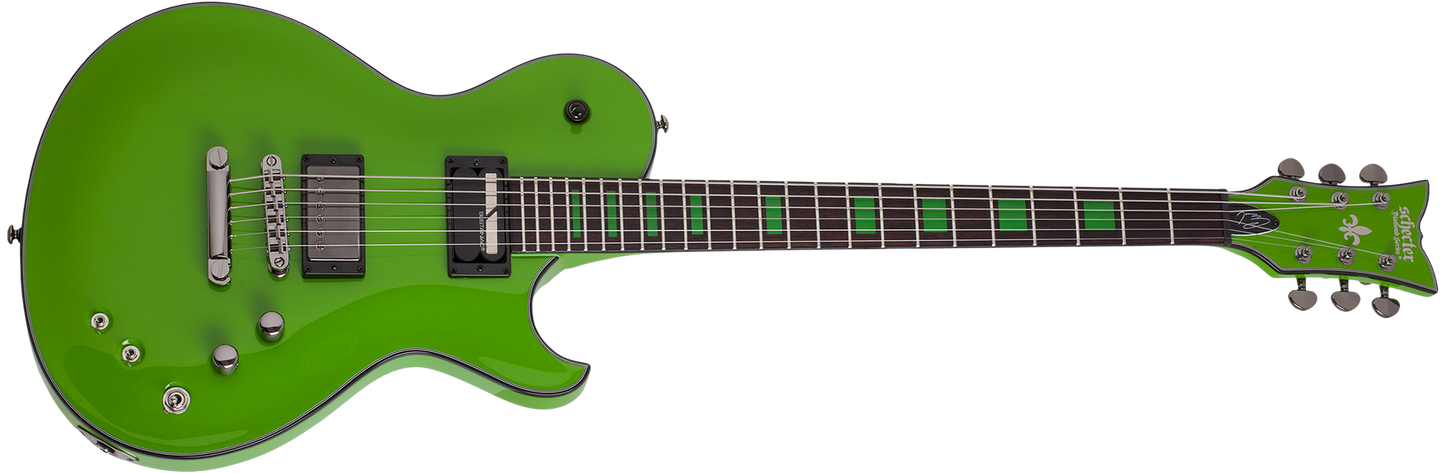 Schecter Kenny Hickey Solo 6 EX S in Steele Green