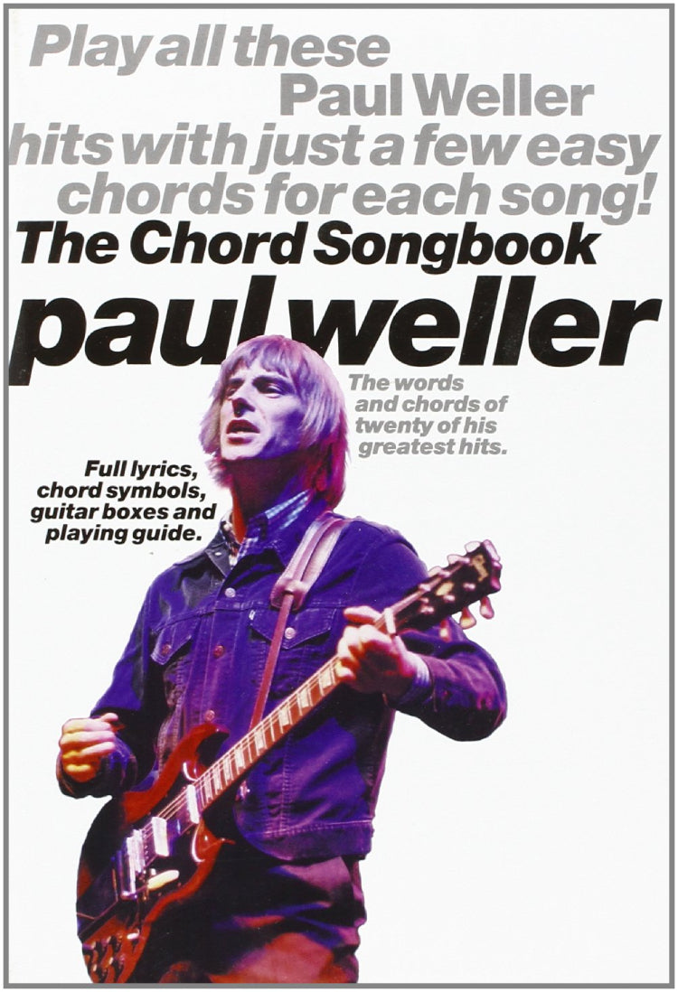 Paul Weller Guitar Chord Songbook