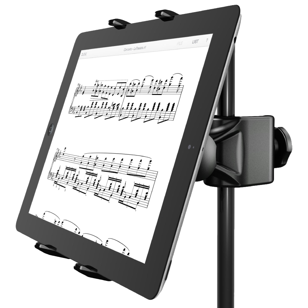 IK Multimedia iKlip Xpand Universal Mic Stand Support for iPad and Tablets