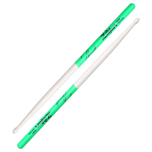 Zildjian 5B Maple Green Dip Drumsticks