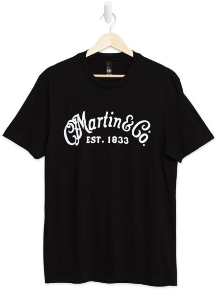 Martin CFM Logo Extra Large Tee in Black