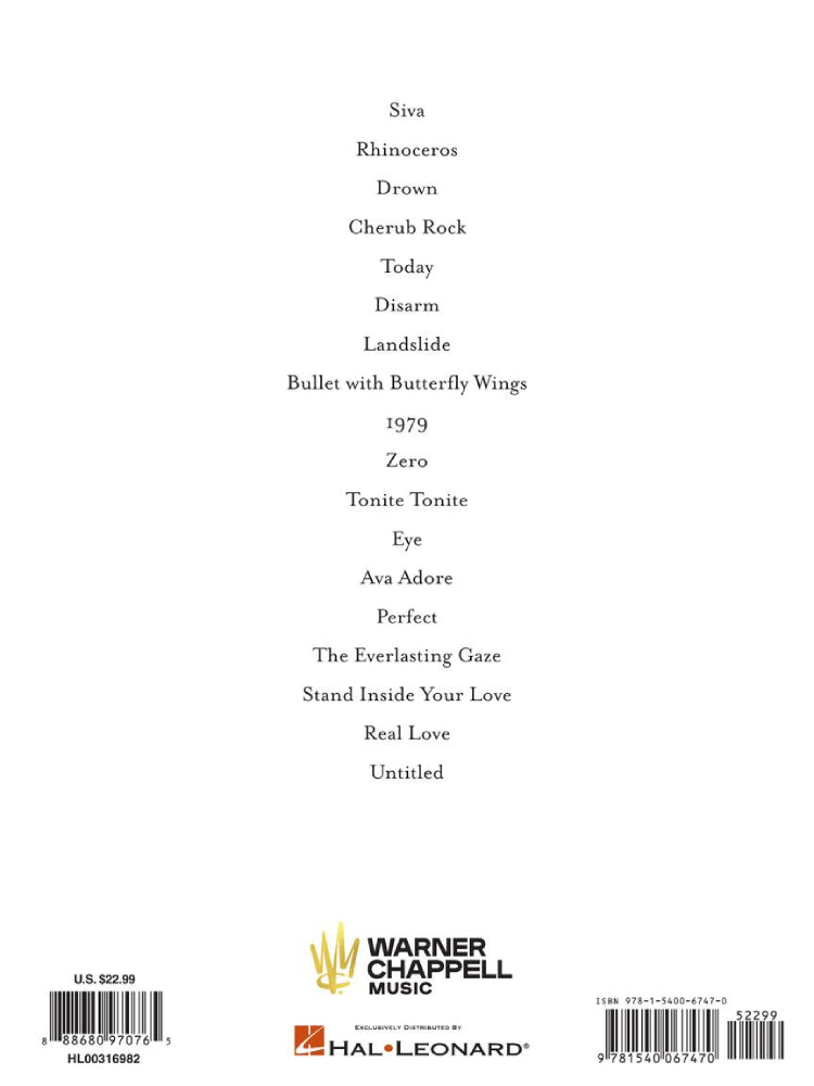 Smashing Pumpkins Greatest Hits Rotten Apple Recorded Version Guitar Tab