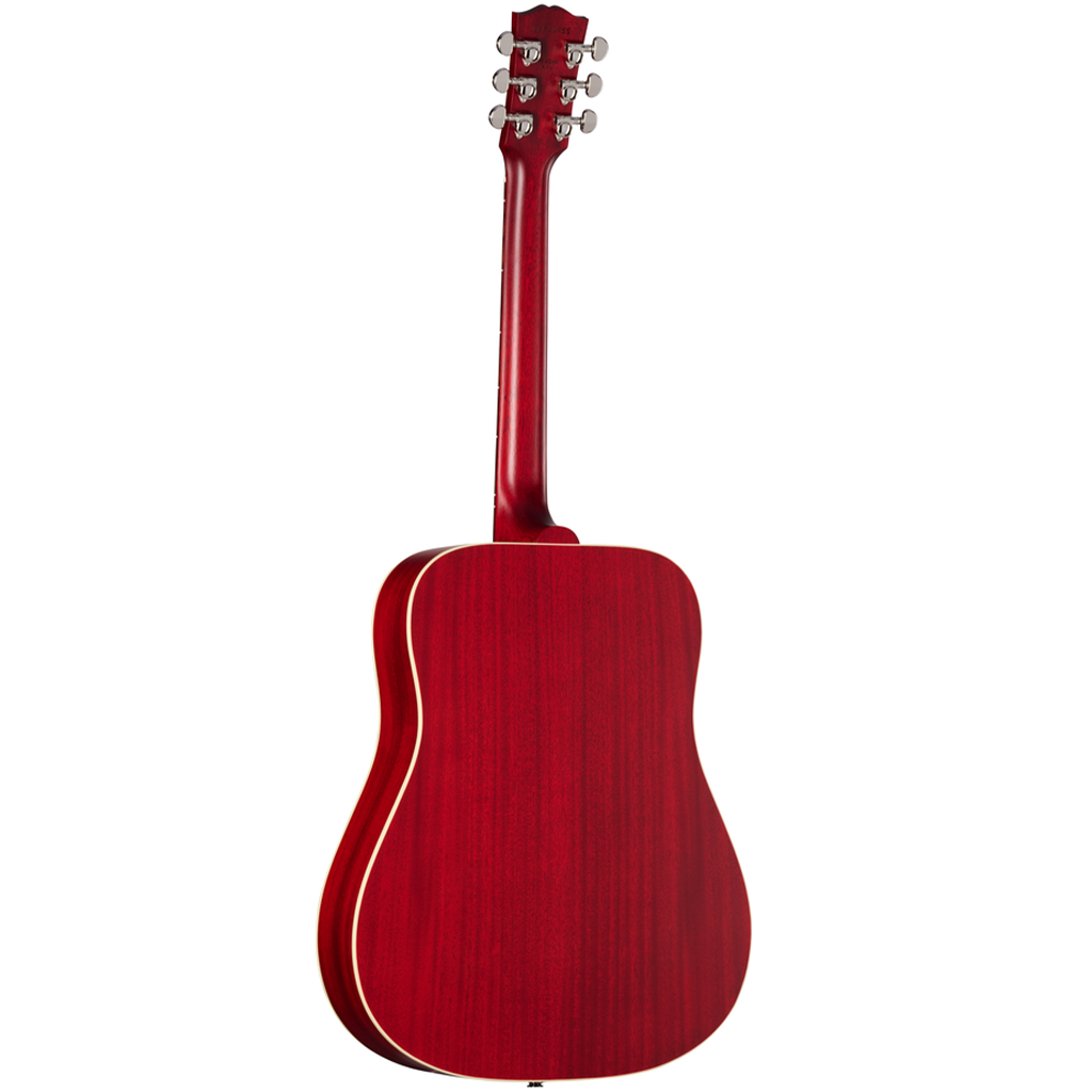 Gibson Hummingbird Special Left Hand Acoustic-Electric Guitar in Satin Vintage Cherry Burst