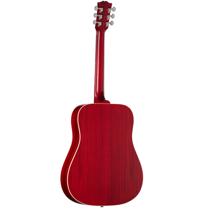 Gibson Hummingbird Special Left Hand Acoustic-Electric Guitar in Satin Vintage Cherry Burst