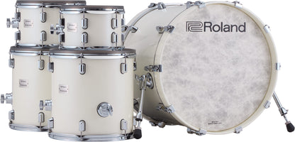 Roland VAD716 V-Drums Acoustic Design Kit in Pearl White