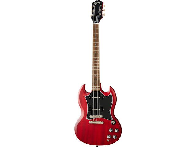 Epiphone SG Classic P90S Electric Guitar in Worn Cherry