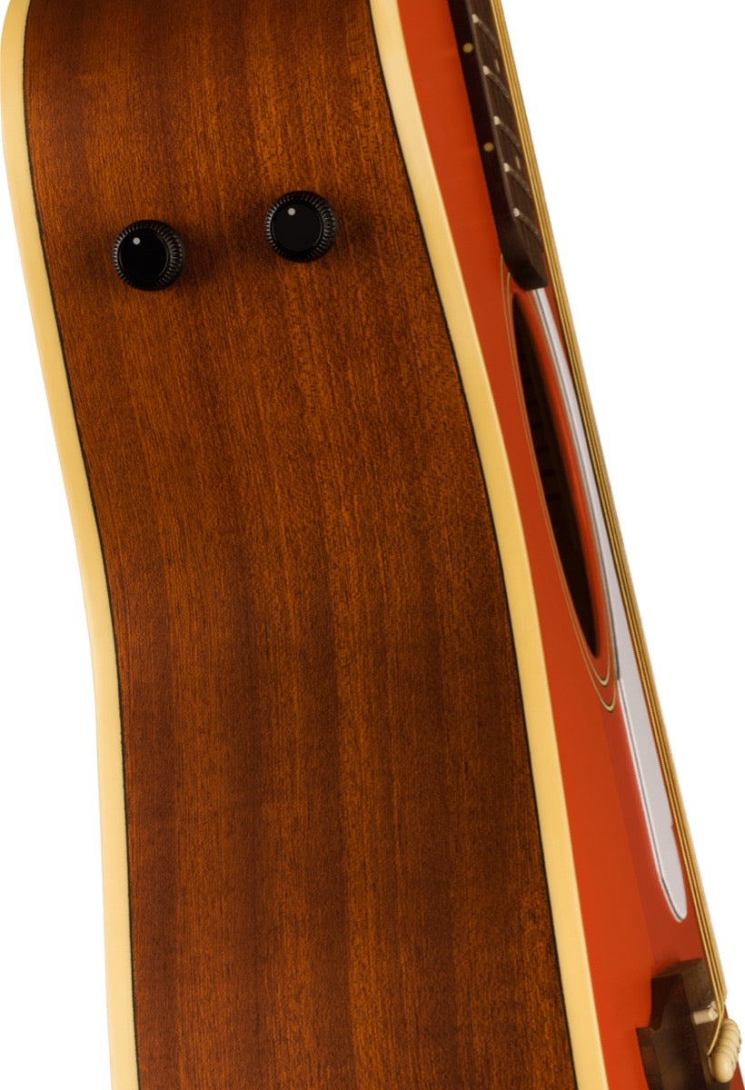Fender Malibu Player in Fiesta Red