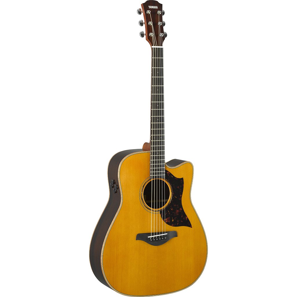 Yamaha A3R Acoustic Electric Guitar in Vintage Natural