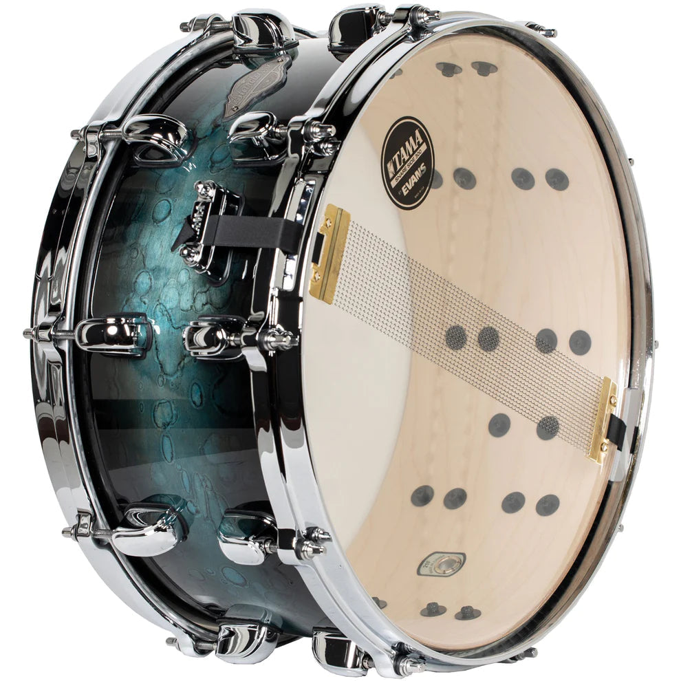 Tama Starclassic Performer 14" x 6.5" Molten Steel Blue Burst Snare Drum