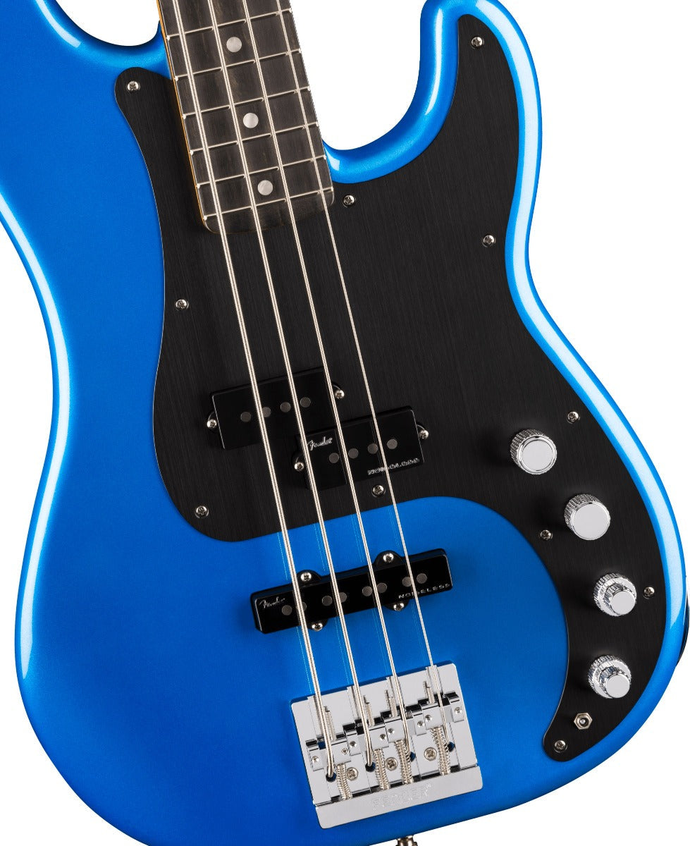 Fender American Ultra II Precision Bass, Ebony Fingerboard in Noble Blue