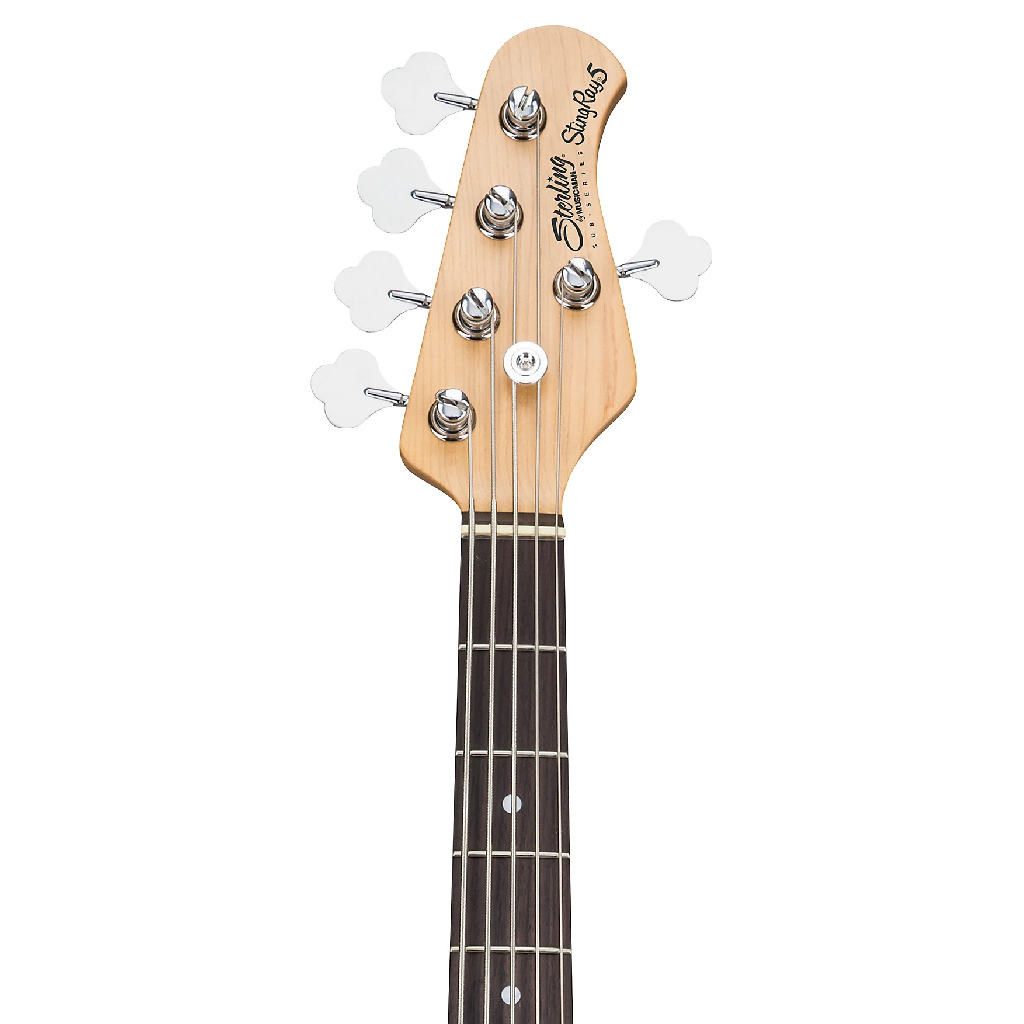 Sterling by Music Man StingRay Ray5 5-String, Jatoba Fingerboard in Walnut Satin