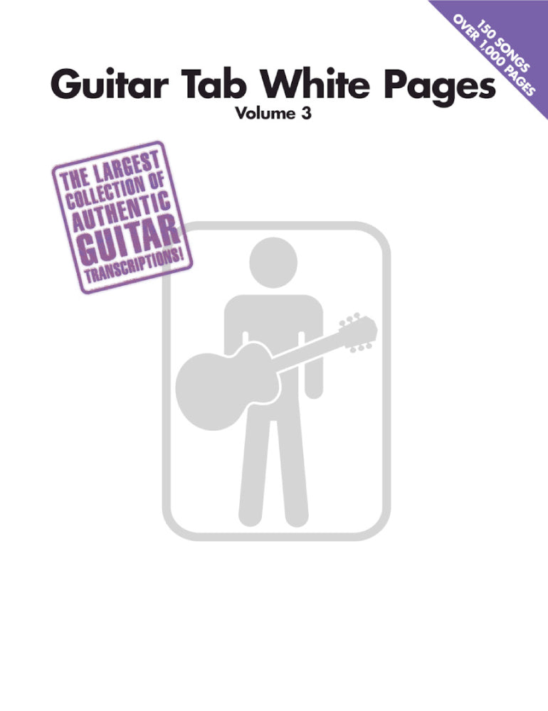 Guitar Tab White Pages Volume 3 Recorded Version Guitar Tab