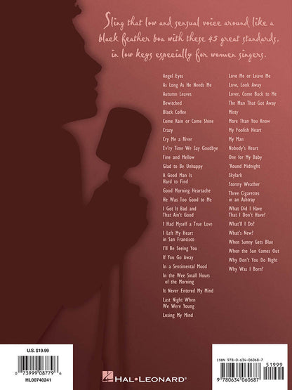 Torch Songs In Sultry Keys For Women Second Edition