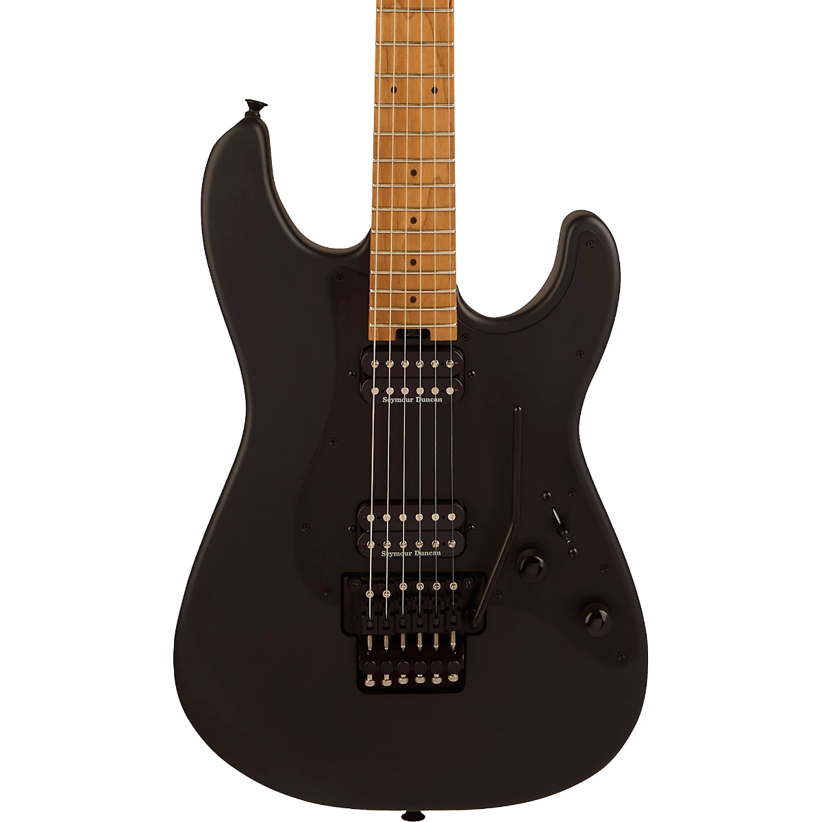 Charvel Pro-Mod Plus So-Cal Style 1 HH FR CM Electric Guitar in Scorched Earth