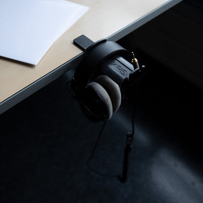Gravity HPHTC01B Desk Mount Headphones Hanger