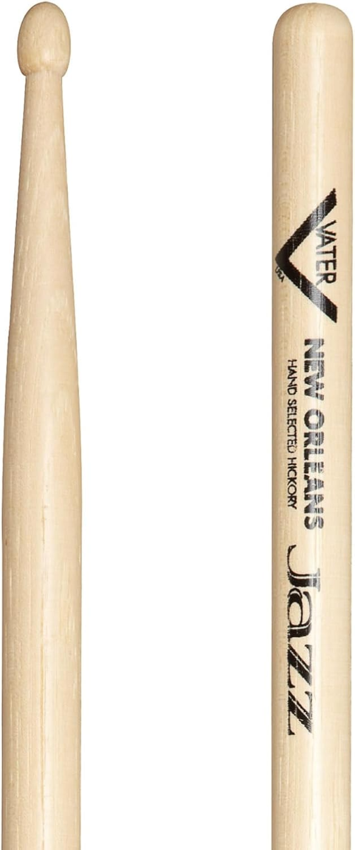 Vater VHNOJN New Orleans Jazz Nylon Tip Drum Sticks (Pair)