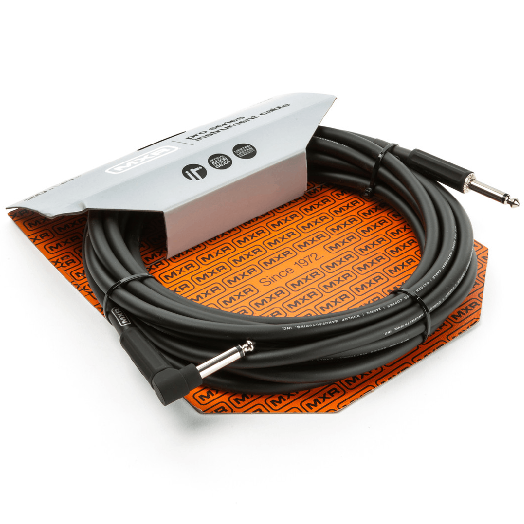 MXR 20 FT Pro Series Straight to Right Angle Instrument Cable