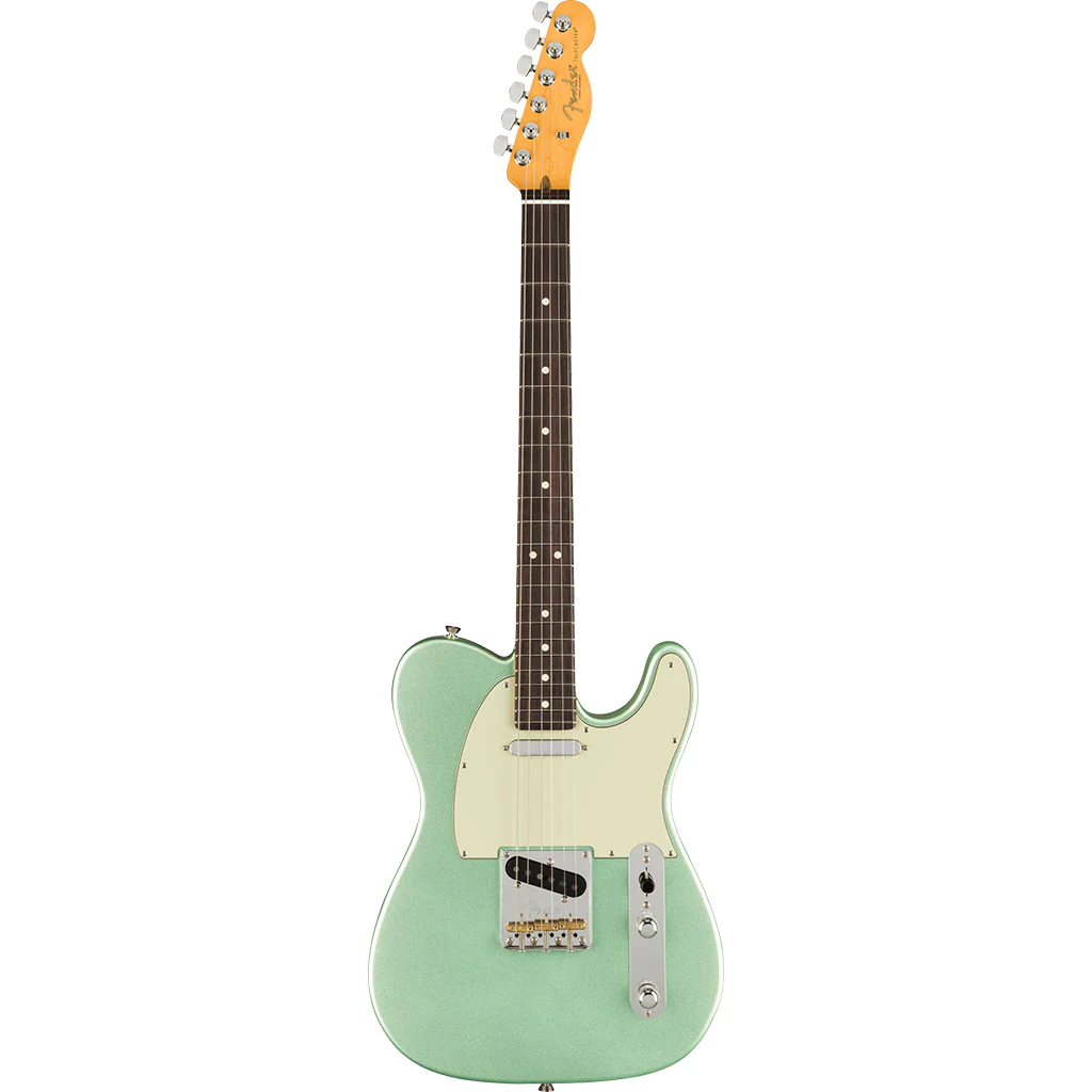 Fender American Professional II Telecaster®, Rosewood Fingerboard in Mystic Surf Green