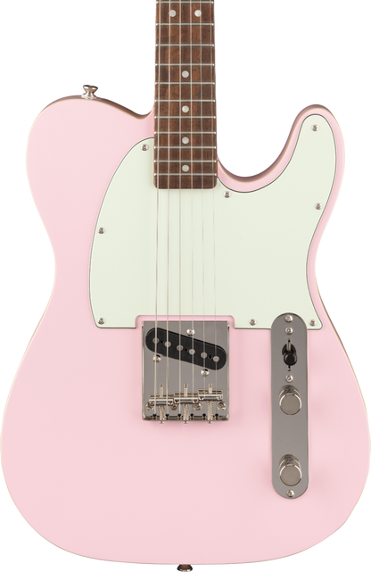 Squier FSR Classic Vibe '60s Custom Esquire, Laurel Fingerboard, Mint Pickguard in Shell Pink