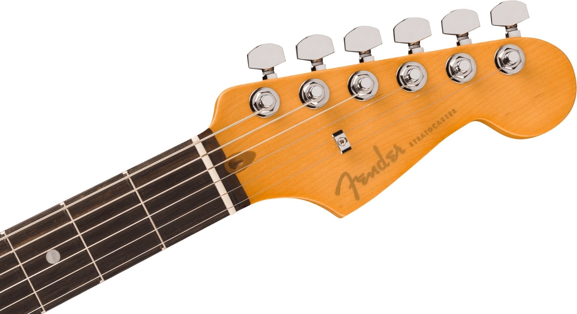 Fender American Ultra II Stratocaster, Ebony Fingerboard in Texas Tea