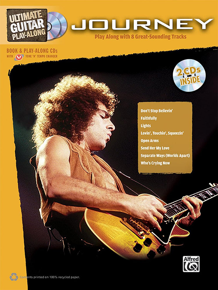 Journey Ultimate Guitar Playalong BK/2CD