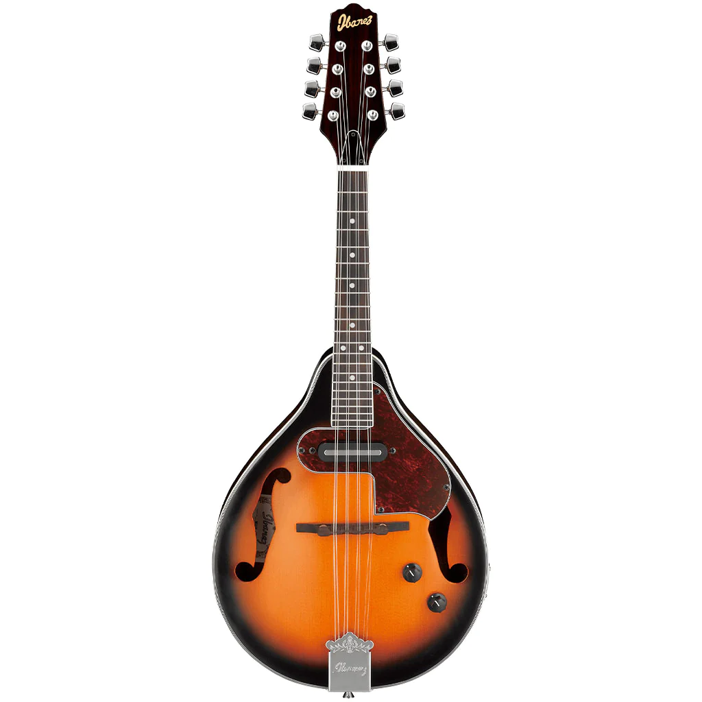 Ibanez M510E 8 String Mandolin in Brown Sunburst High Gloss