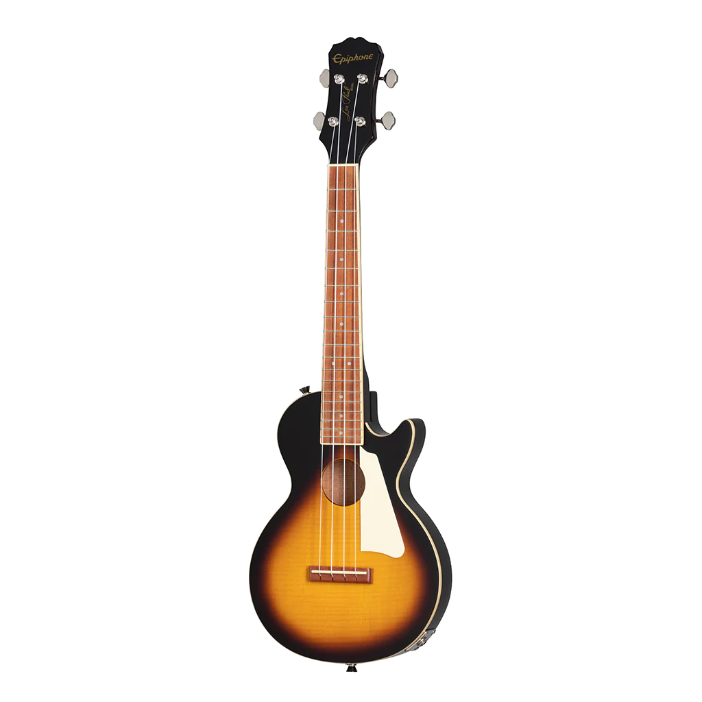 Epiphone Les Paul Acoustic Electric Tenor Ukulele in Vintage Sunburst