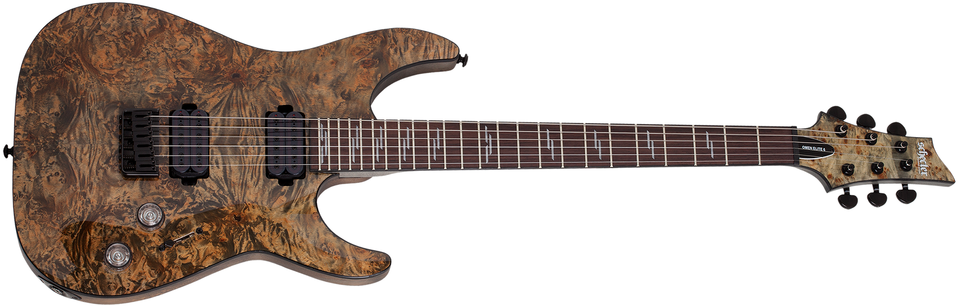 Schecter Omen Elite 6 in Charcoal