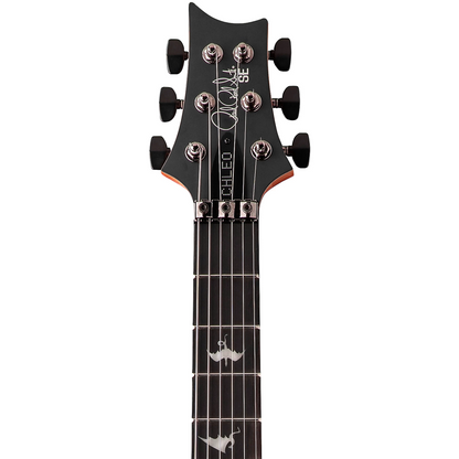 PRS SE Chleo Herman Li Signature Electric Guitar in Charcoal Purple Burst