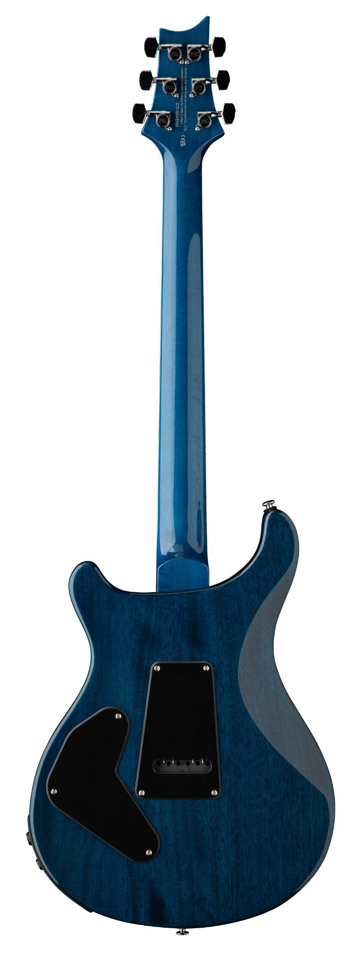 PRS SE Custom 24 Semi Hollow Piezo Electric Guitar in Lake Blue