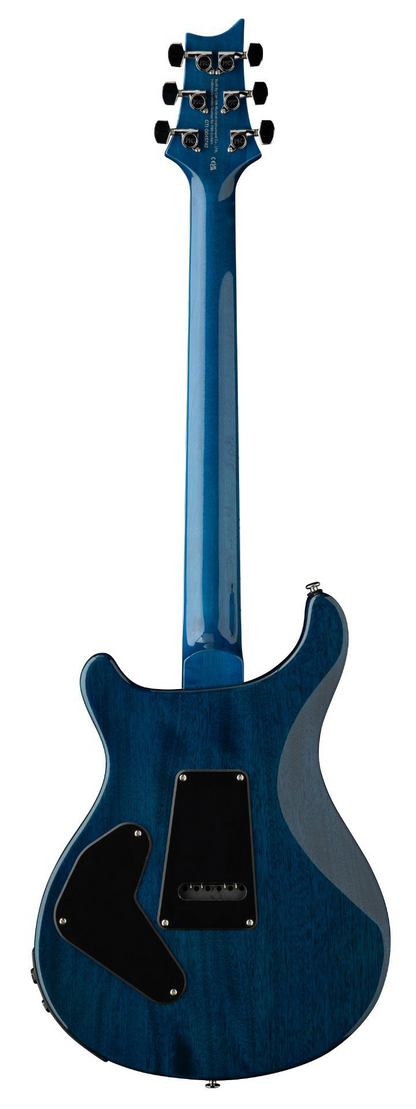 PRS SE Custom 24 Semi Hollow Piezo Electric Guitar in Lake Blue