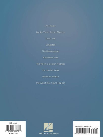 The Jimmy Webb Songbook PVG