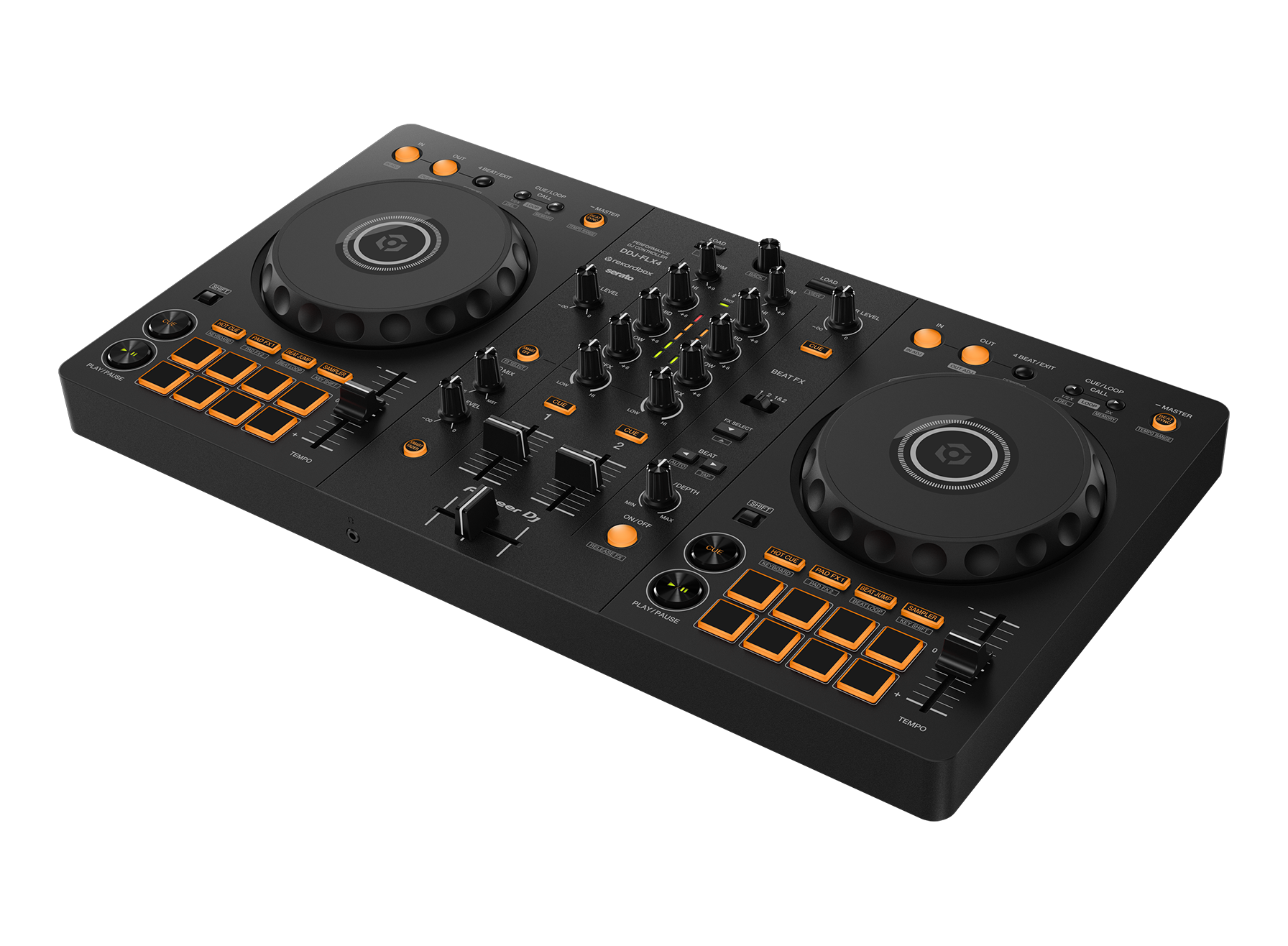 Pioneer DJ DDJ FLX4 2 Channel DJ Controller in Black