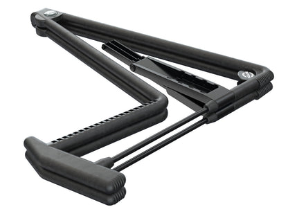 K&M 17580 Heli 2 Acoustic Guitar Stand in Black